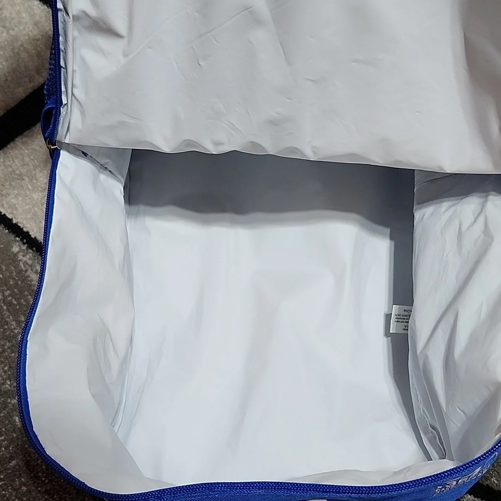 BUD LIGHT BLUE TROPICAL 24-CAN PADDED SOFTSIDE INSULATED COOLER BACKPACK UNISEX
